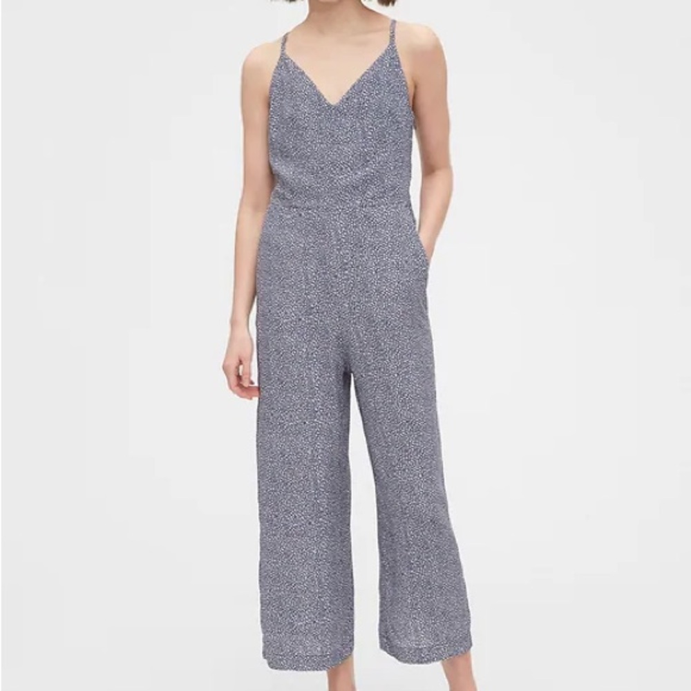 2/$25 Gap Tie Back Cami Jumpsuit